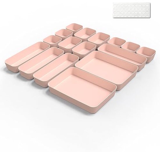 Make-uporganizer Voor Cosmetica En Make-up - Geschikt Voor De Malm Commode Opbergsysteem Kaptafel Opbergdozen 10 Delig Voor Een Halve Lade