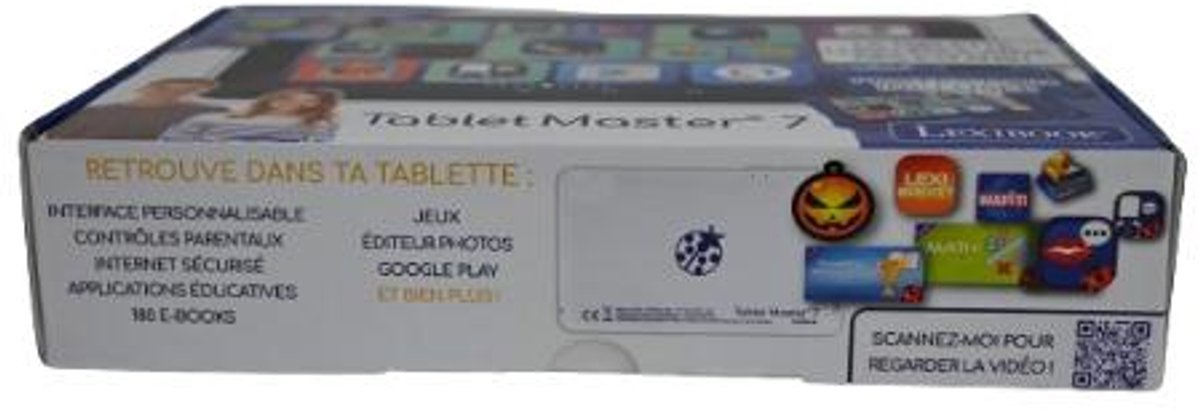 Lexitab Master Bundle Marvel Spider-Man - Tablette Enfant 7, Applications Éducatives, Contrôles Parentaux - Protection + Casque Stéréo Spider-Man - Android, Wi-Fi, Google Play, MFC149FR Lexitab Master Bundle Marvel Spider-Man - Tablette Enfant 7, Applications Éducatives, Contrôles Parentaux - Protection + Casque Stéréo Spider-Man - Android, Wi-Fi, Google Play, MFC149FR