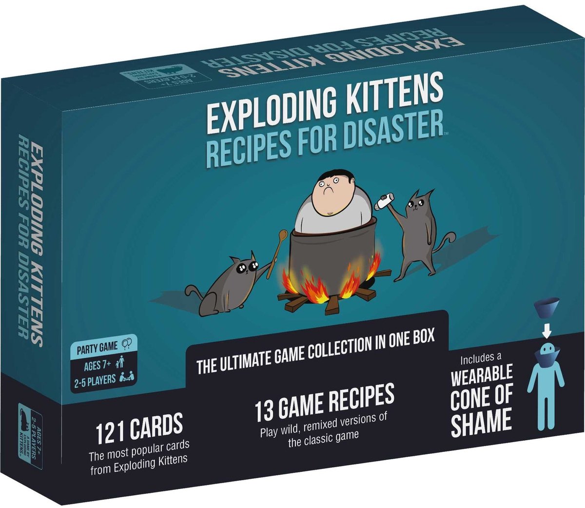 Exploding Kittens Recipes for Disaster - Engelstalig Kaartspel