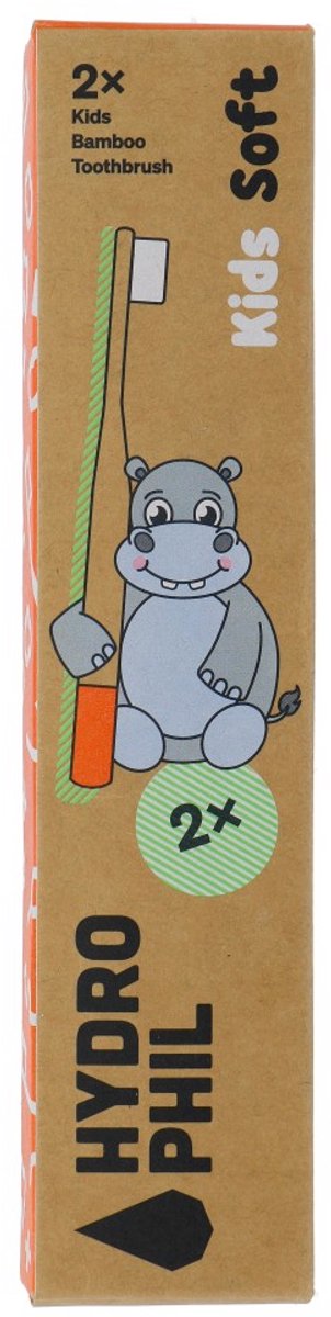 Hydrophil Bamboo Kids Toothbrush Soft 2ST