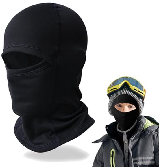 Kinderen Balaclava voor de Winter - Warme Winddichte Gezichtsmasker voor Skiën, Snowboarden en Buitensporten