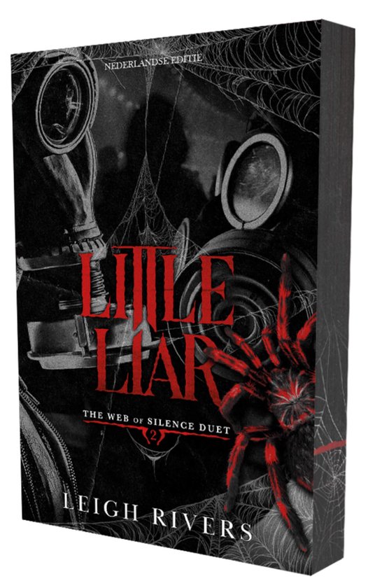 The web of silence 2 - Little liar - cover