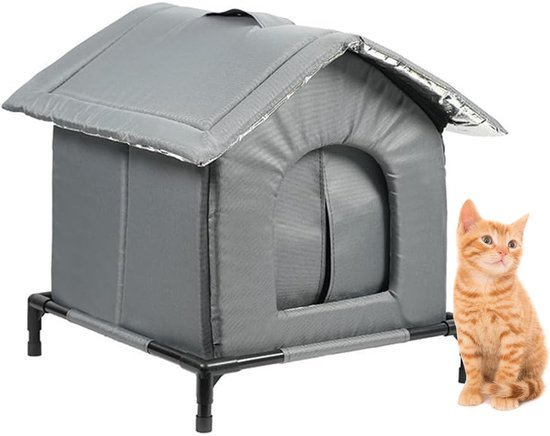 Buiten Kattenhuis Winter Schuilplaats - Geïsoleerd & Waterdicht