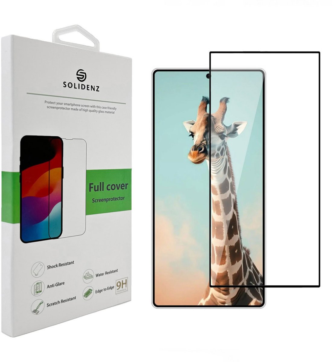 Solidenz Screenprotector - Geschikt voor Samsung Galaxy S25 Ultra - Premium Fullcover