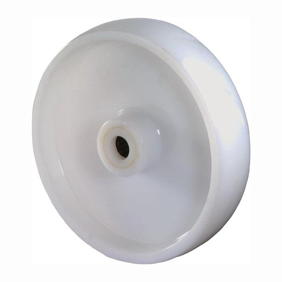BS Rollen Gummirad schwarz, Stahlfelge, Rollenlager, Rad 125 mm, Tragkraft 100 kg - bei online kaufen