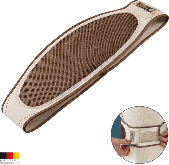 Beurer HK 72 Draadloos Elektrisch Warmtekussen - Oplaadbare Warmteband – Voor Rug en Onderrug – Verwarmingsband met 4 Warmtestanden & Snelle Opwarming – Machinewasbaar – 5 Jaar Garantie: exclusief bij Bol.com