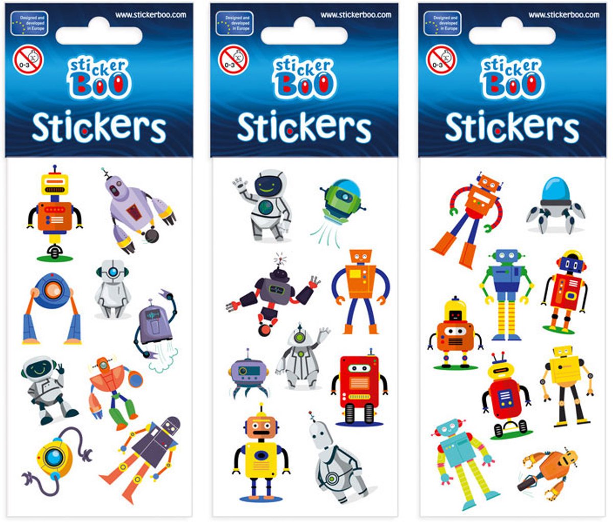 Stickervel Robots