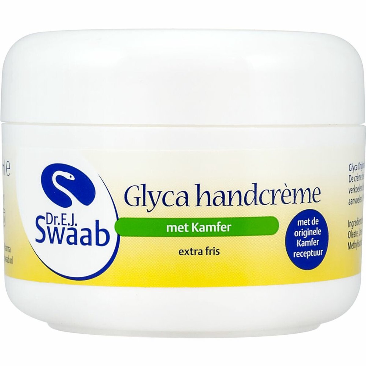 Dr. Swaab Handcrème met Kamfer - 3 x 100 ml - Voordeelverpakking