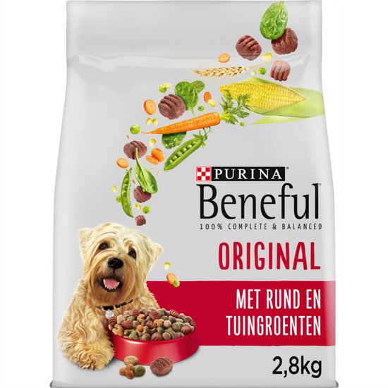 Beneful Original Rund&Groente - Hondenvoer - 3 x 2.8 kg