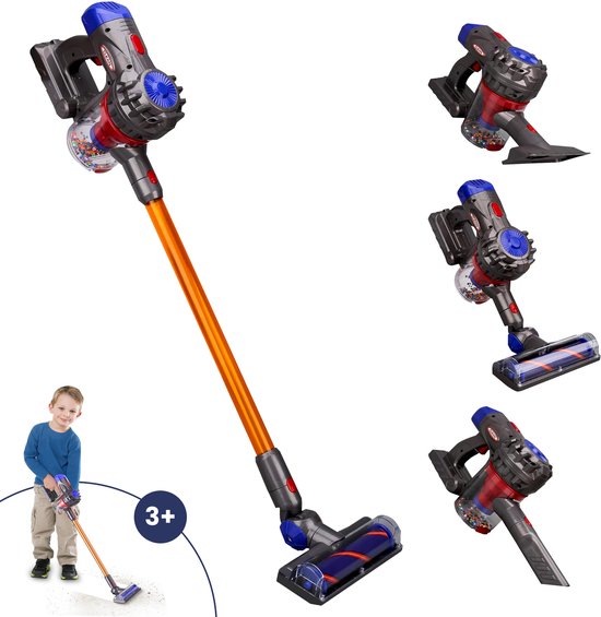 My Green Deal - Speelgoed Stofzuiger - Kinder stofzuiger - Speelgoed Schoonmaakset - Speelgoed 3-7 Jaar