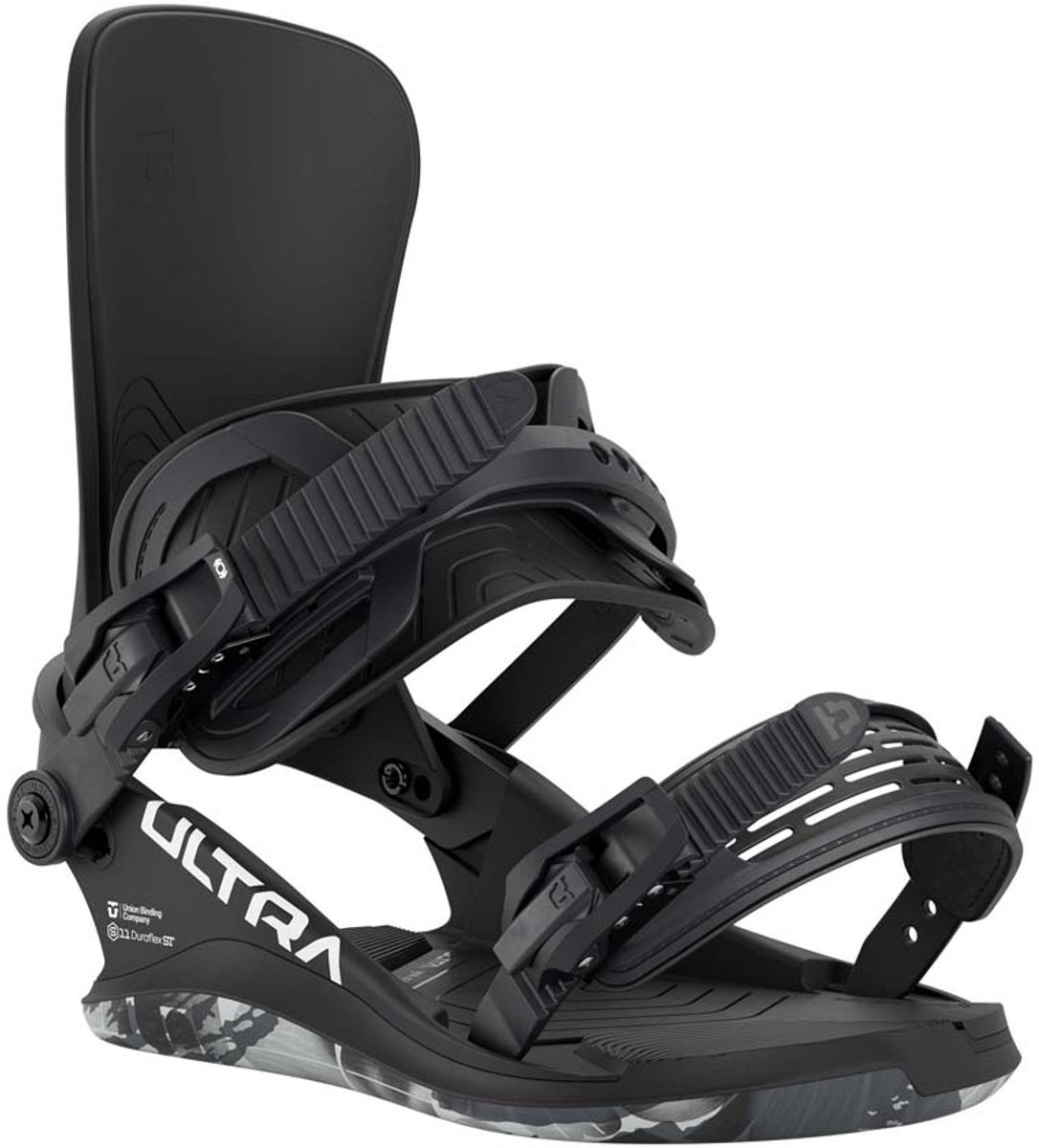 Union Binding Ultra Snowboardbindingen Zwart L