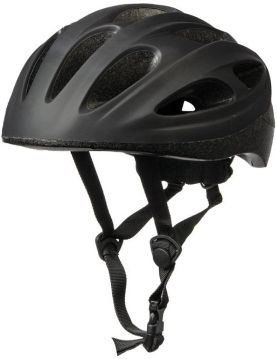 Fietshelm - Volwassen - Verstelbaar - Maat M 54-58 cm - Zwart