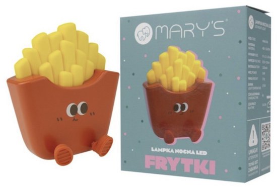 Mary's - Nachtlamp - Patat - Siliconen van Merkloos — afbeelding 4