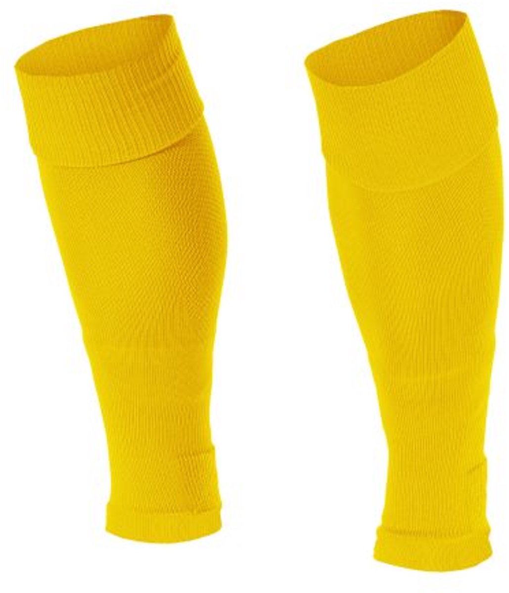 Stanno Move Footless Socks - Voetbal - Geel - Voetloze sokken - Schoenmaat 39-44