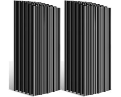 Dakplaten – 36 Stuks 129x46cm ca. 21 m² - Roestbestendig Antraciet - met handschoenen