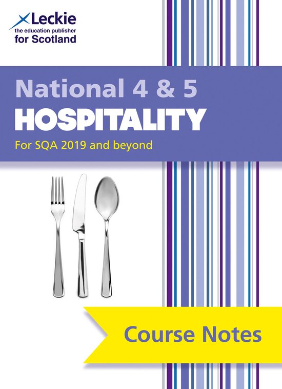 Course Notes for SQA Exams - National 4/5 Hospitality Course ... - cover