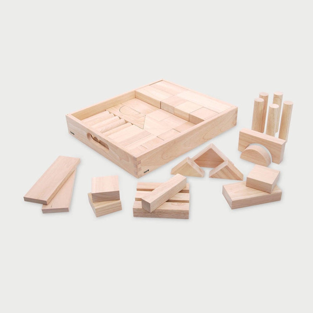 TickIT ® houten jumbo blokkenset