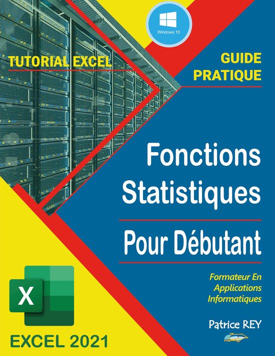guide des fonctions statistiques avec excel 2021 - cover