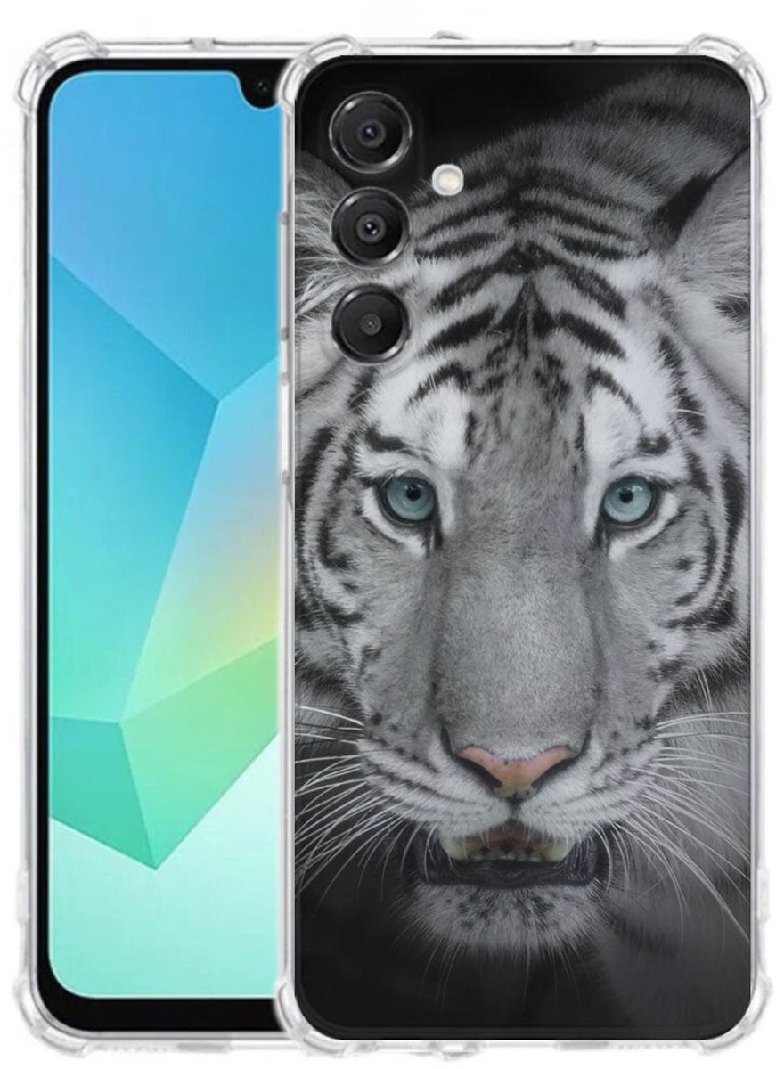 TPU Telefoonhoesje Samsung Galaxy A17 - Tijger schokabsorberende backcover