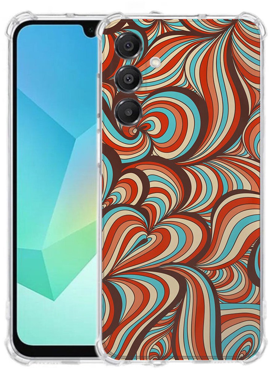 TPU Telefoonhoesje Samsung Galaxy A17 - Retro schokabsorberende backcover