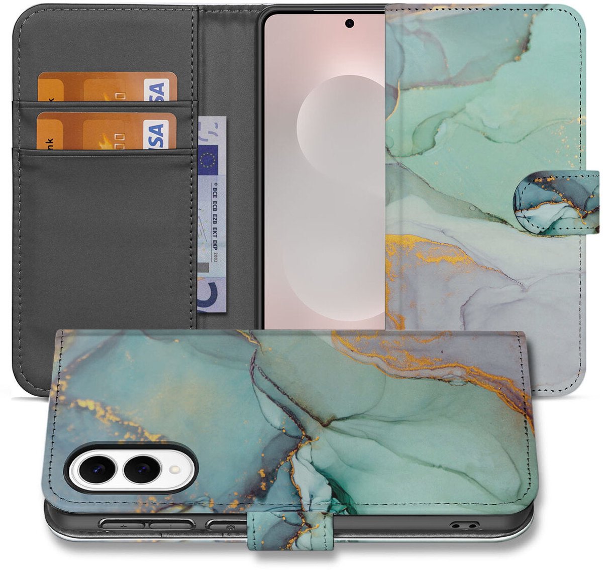 Hoesje voor Samsung Galaxy S25 Edge Watercolor Mix