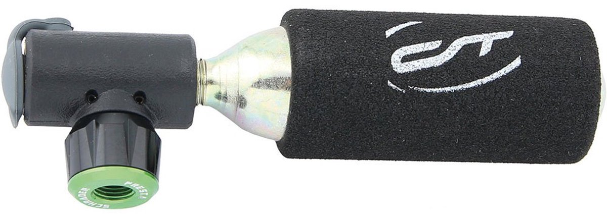 Contec CO2 Fietspomp Inflator Micro Zwart