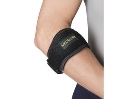 Elleboog brace – Met pelotte – Elleboog brace tennis elleboog / golfarm – Elleboog bandage – Verstelbaar – One Size – Medilon Epistab