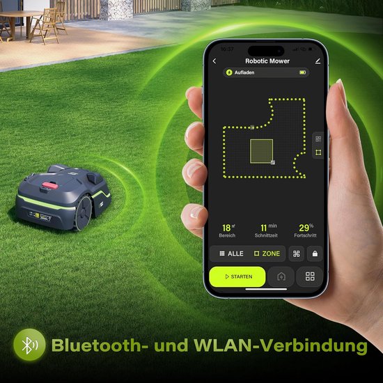 SUNTEK I600+ Robotmaaier - Slimme - Industrohome — afbeelding 4