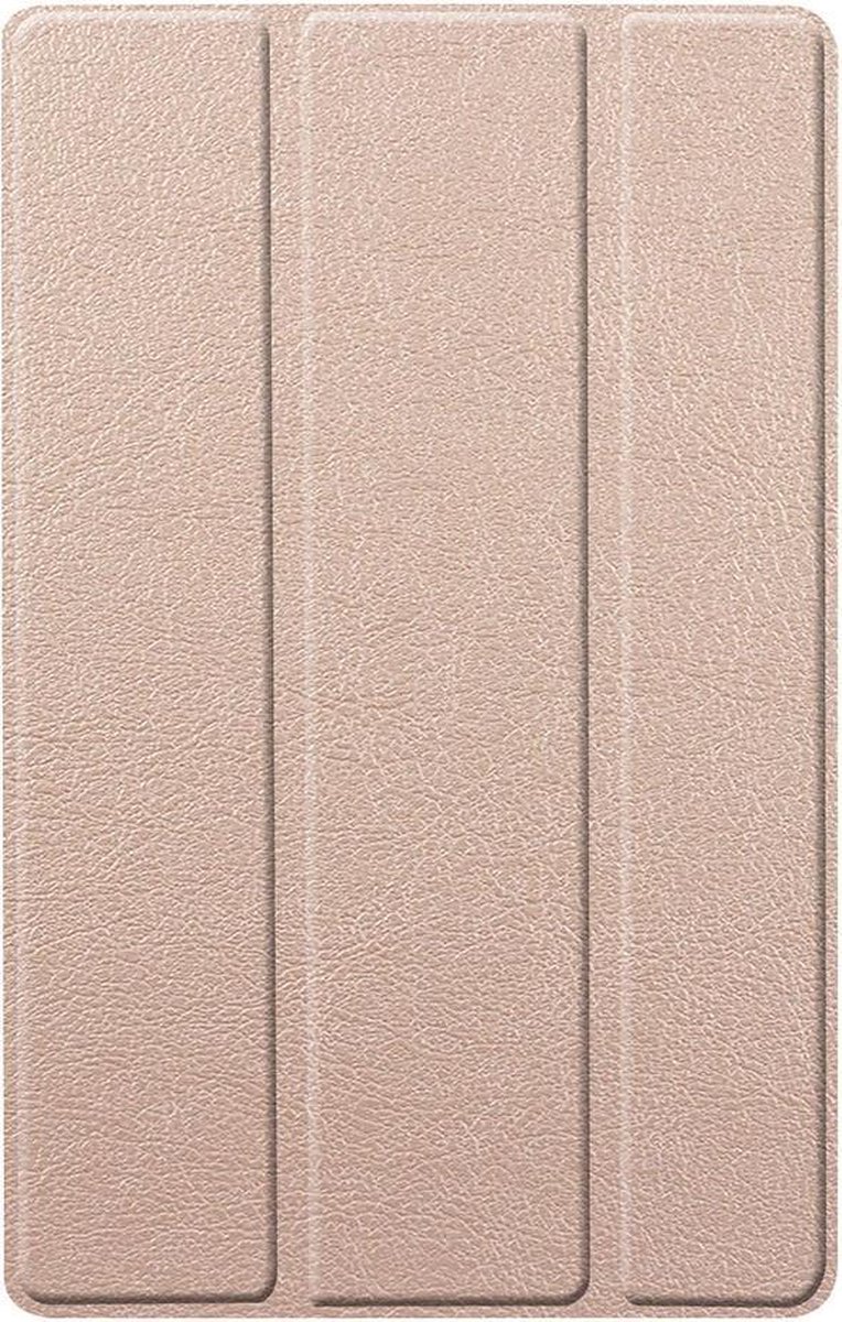 Shop4 - Geschikt voor Samsung Galaxy Tab A 10.1 (2019) Hoes - Smart Book Case Goud