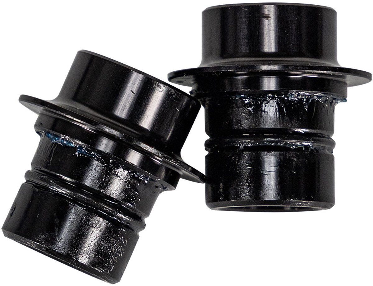 Hope Pro Ii/evo/pro 4 Voornaaf Eindkappen 2 Eenheden Zwart 15 mm