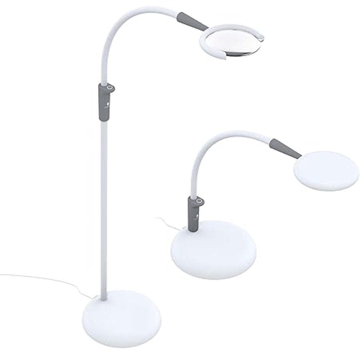 Loeplamp met Flexibele Nek en 1.75x Vergrootglas voor Precisiewerk