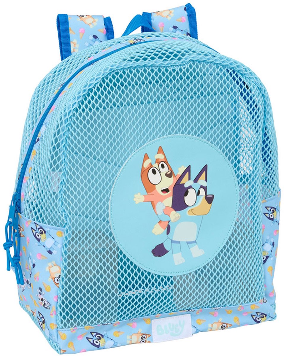 Safta Bluey Wheeled 17l 32x43x14 Cm Rugzak Blauw Kinderen