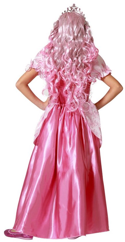 Bella mouseline jurk | roze | XS | 264052-roze-XS
