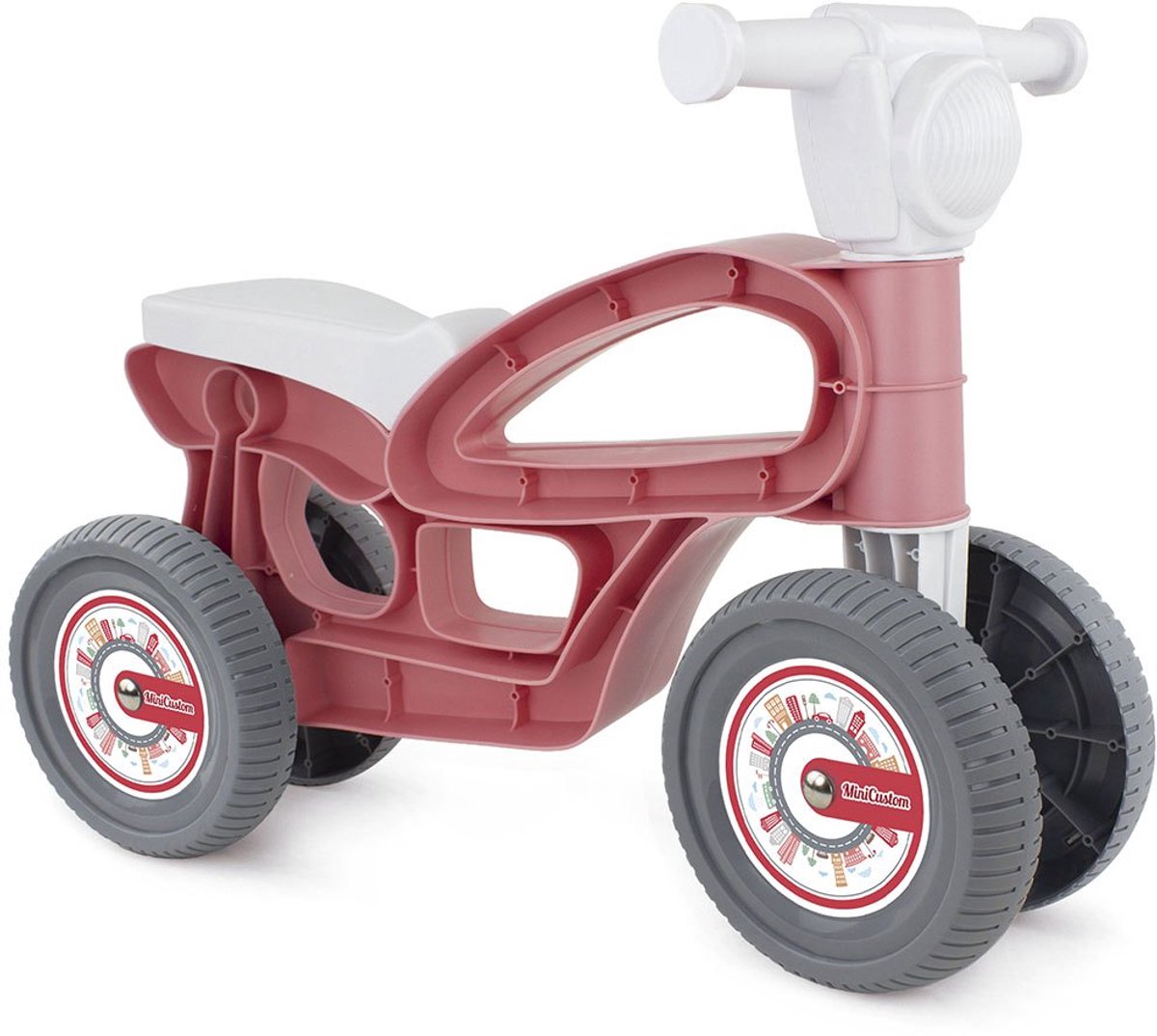 Chicos Mini Custom Loopauto Rood