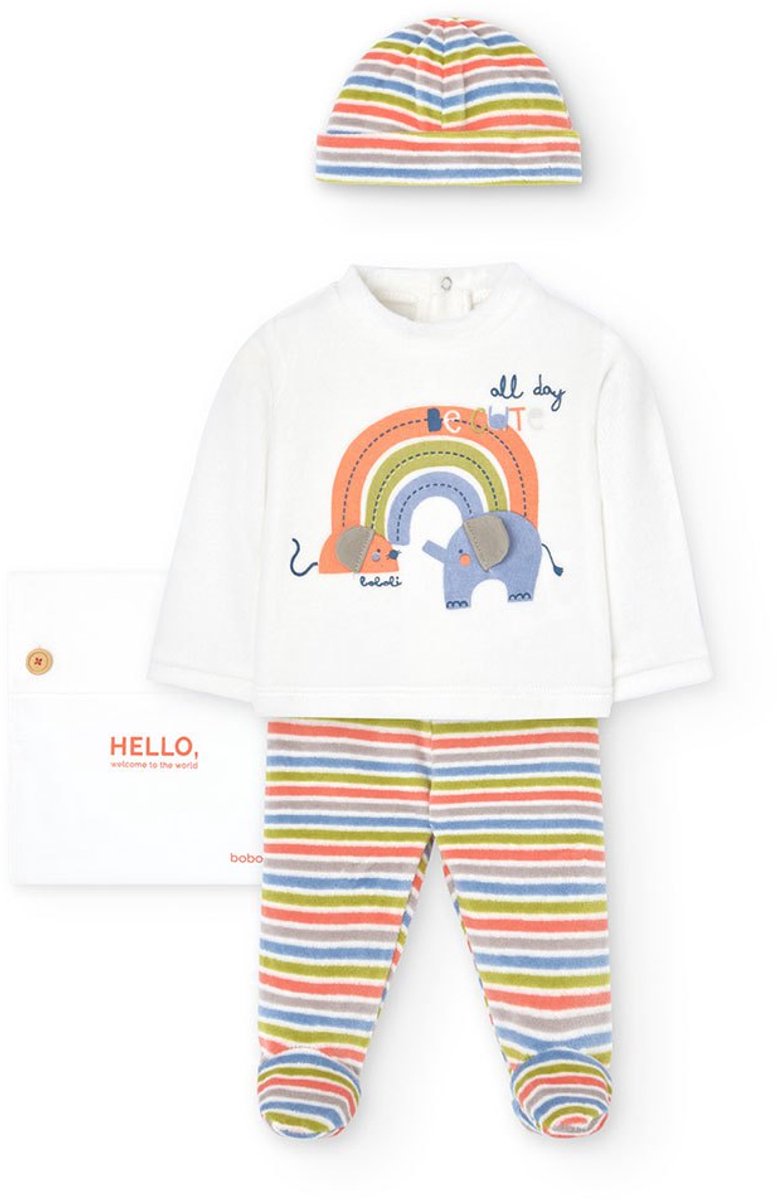 Boboli Knit Set Met Lange Mouwen Veelkleurig 0 Months Jongen