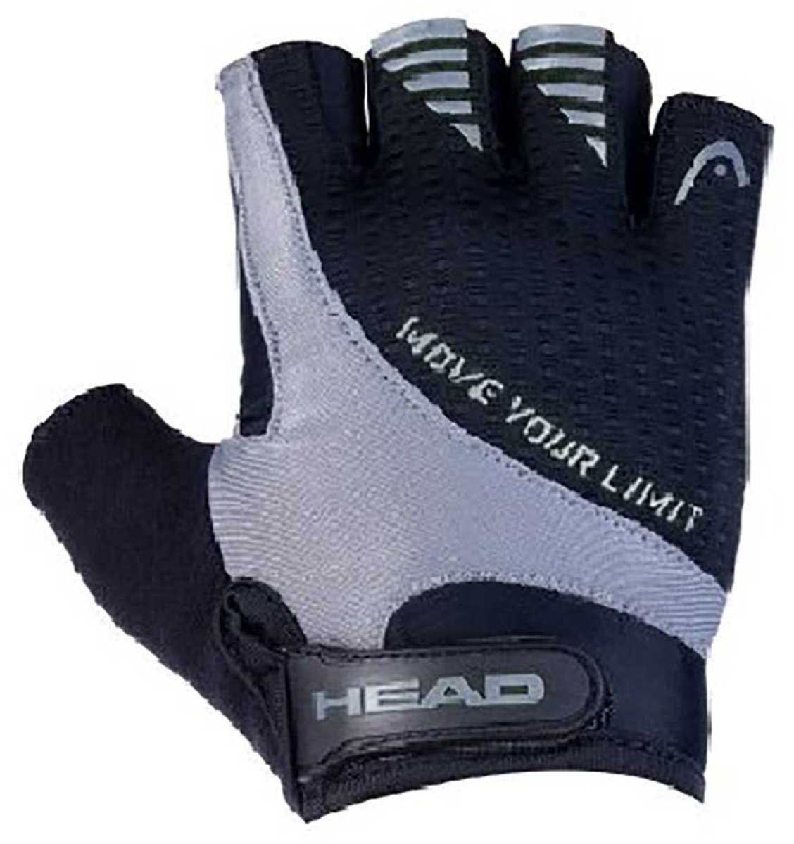 Head Bike 3818 Korte Handschoenen Zwart,Grijs XL Man