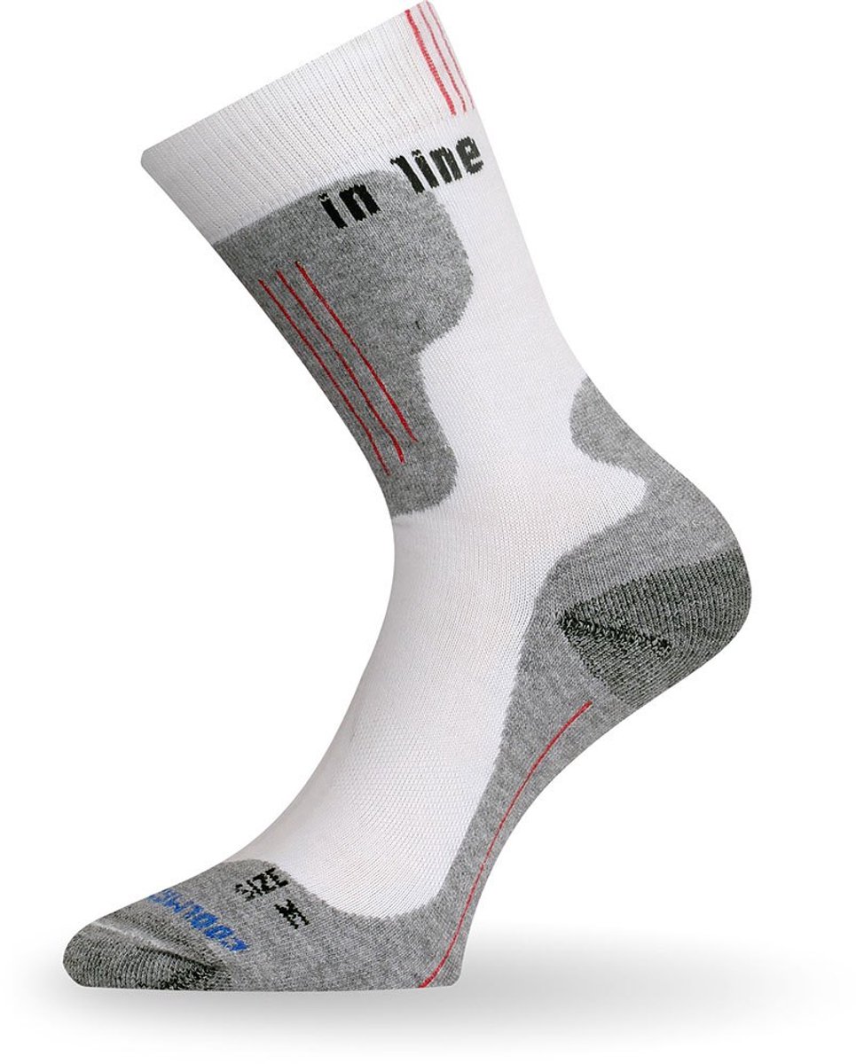 Lasting Ilb 001 Half Lange Sokken Wit EU 34-37