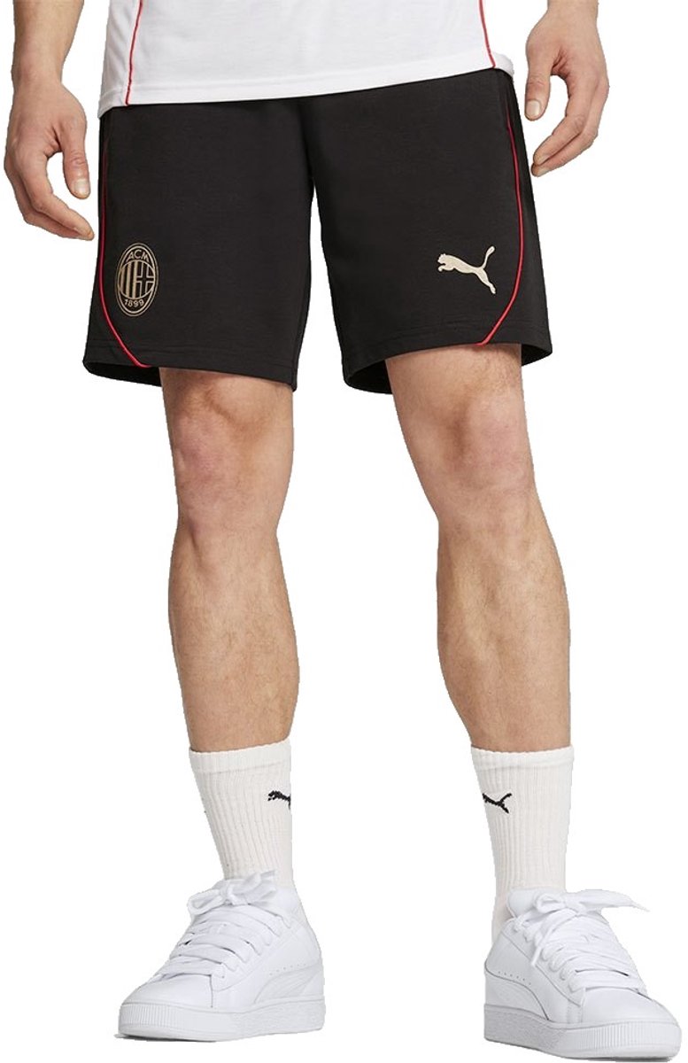 Puma Ac Milan Casuals Korte Broek Zwart XS Man