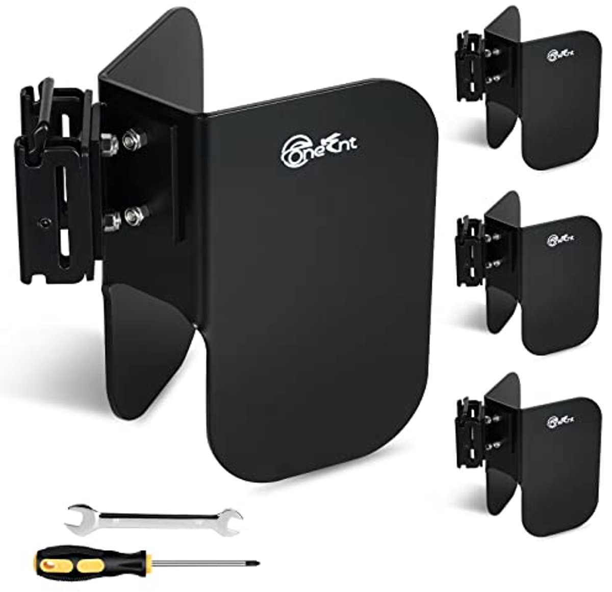 Wielwiggen voor E-Track/X-Track-systeem - Set van 4 - Ideaal voor Vuile Fietsen en Aanhangers