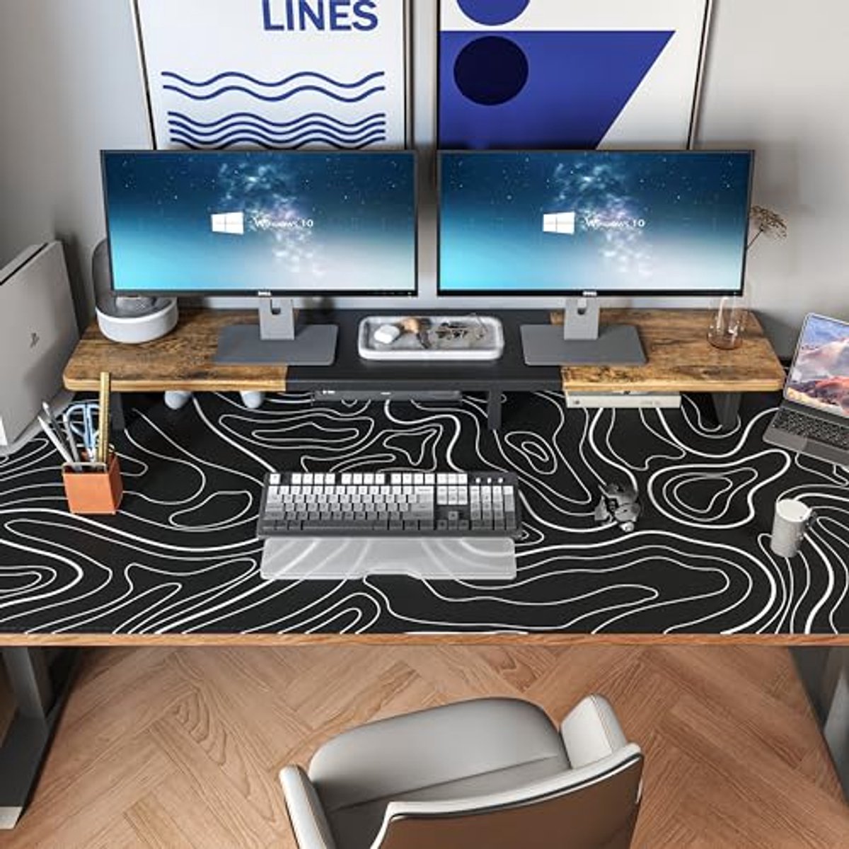 XXXL Gaming Muismat 120 x 60 cm - Antislip Bureauonderlegger voor Kantoor en Thuisgebruik