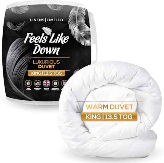 Linens Limited Luxe voelt als donzen microvezel dekbed, 13,5 Tog Linens Limited Luxe voelt als donzen microvezel dekbed, 13,5 Tog