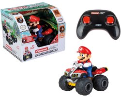 Carrera RC voertuig Auto - RC Mario Kart™ - Mario - Quad - Schaal 1:20 - 19,5cm - 2,4GHz RC Model Kant en Klaar - Carrera Bestuurbare Auto
