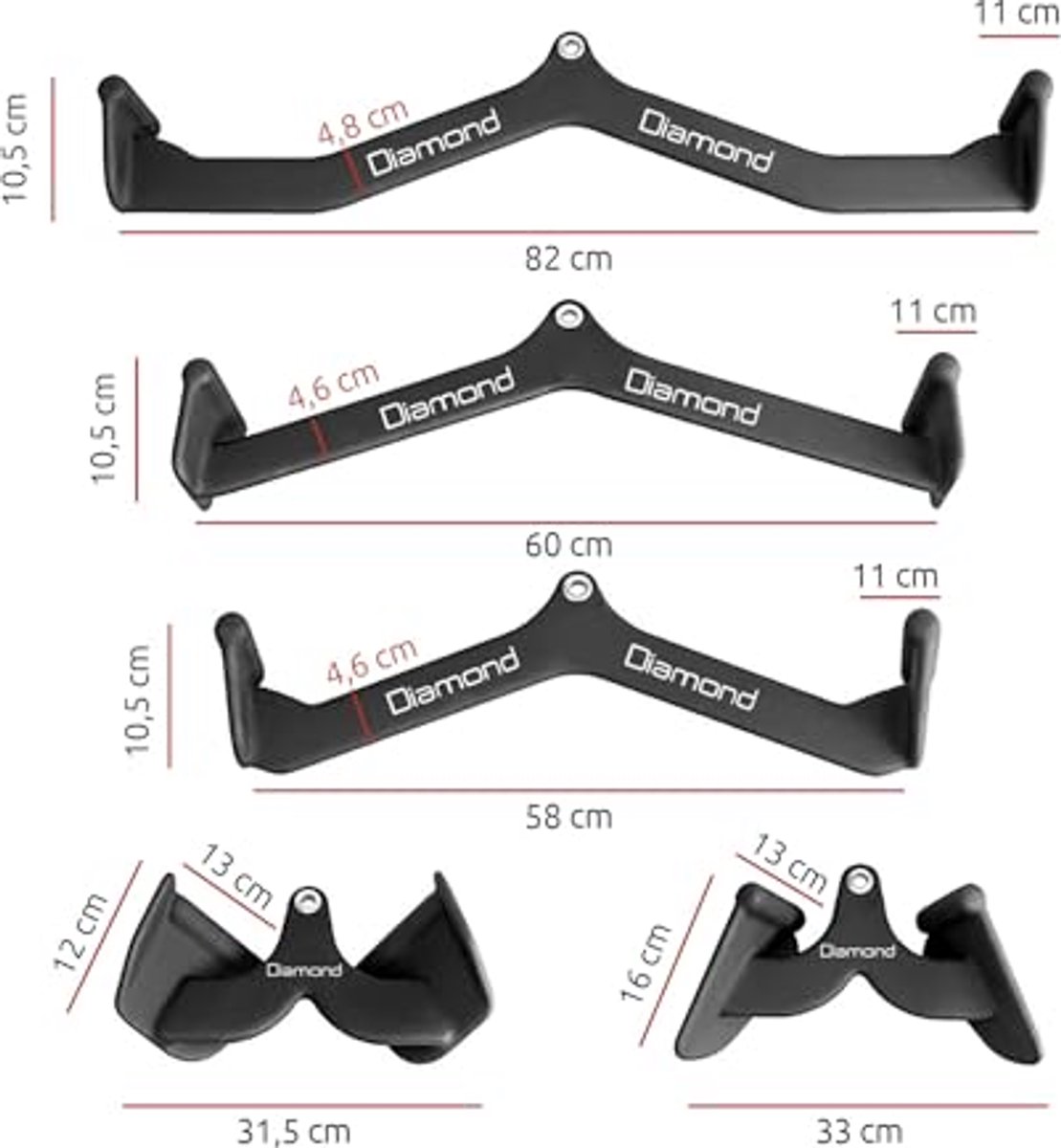 Antislip Fitness Handgrepen voor Pull-ups en Roeien | Ergonomische Neutrale Grip | Training Thuis of in de Sportschool