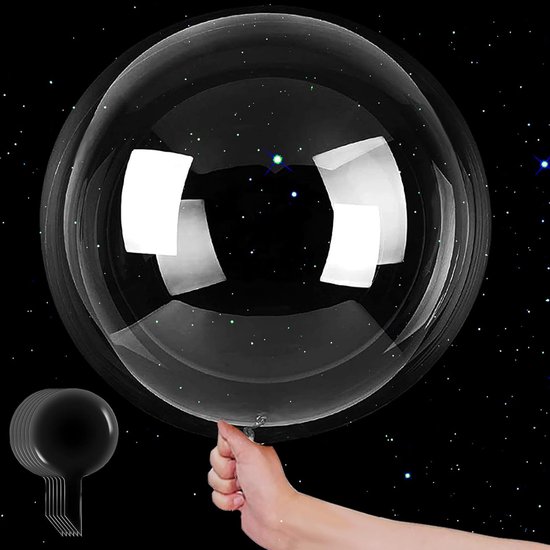 30 Pack Transparante Ballonnen - 30 Stuks Transparante Ballonnen - Verjaardagsballon - Reusachtige Ballon voor Verjaardagsfeest - Trouwerij Decoratie - 20 cm