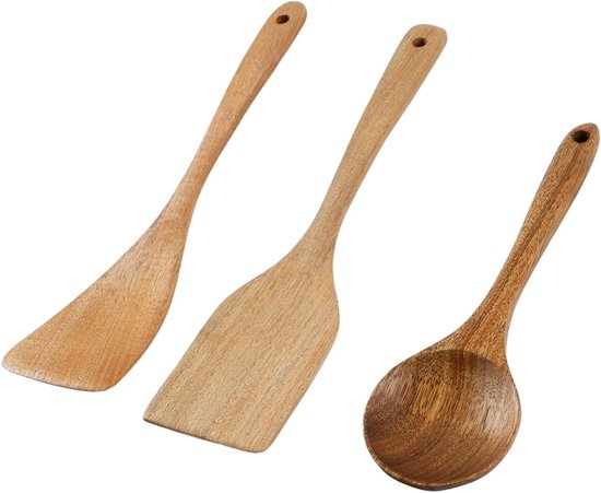 Houten lepel 16 cm, met biocoating, 1000 st. | Green Box Houten lepel 16 cm, met biocoating, 1000 st. | Green Box