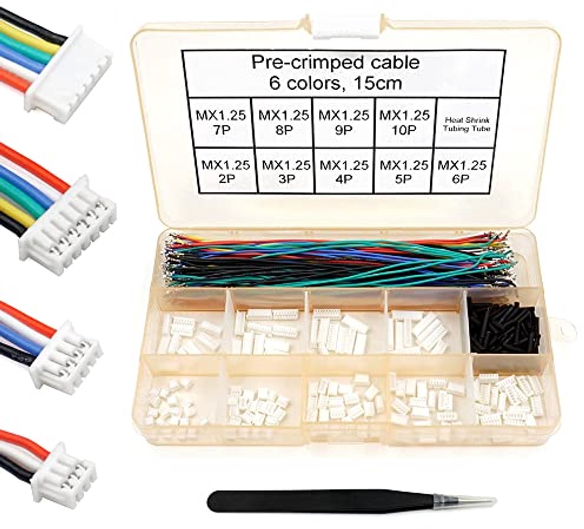 1.25mm Pitch Connectors en Voorgeplooide Kabels voor RC Hobby's en Drones