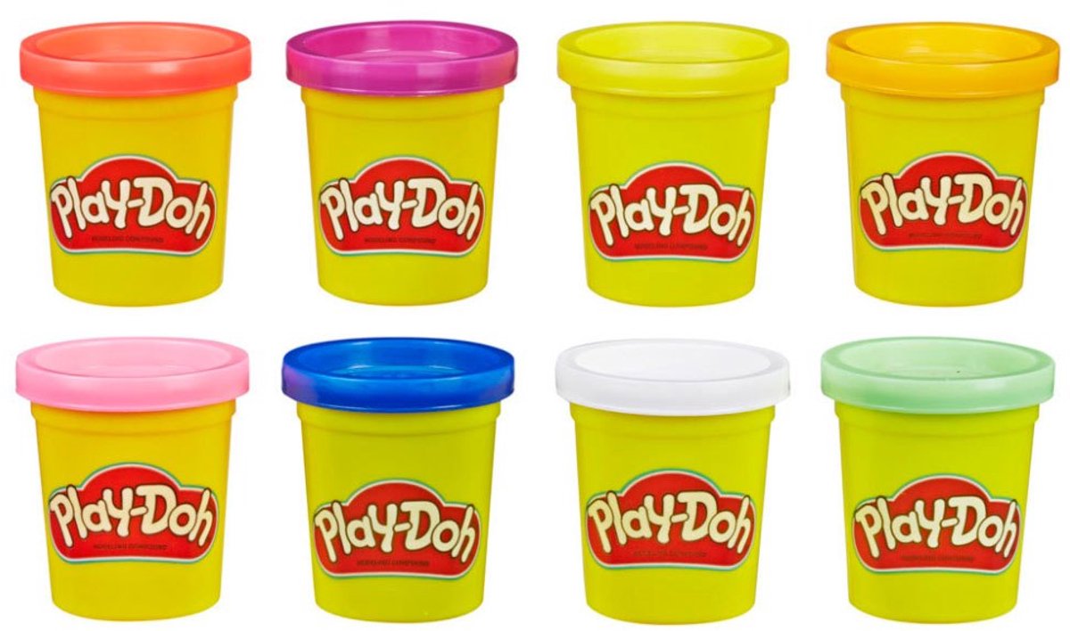 Play-Doh 8-pack verschillende kleuren assorti — cadeau in Cadeau-ideeën - foto 4