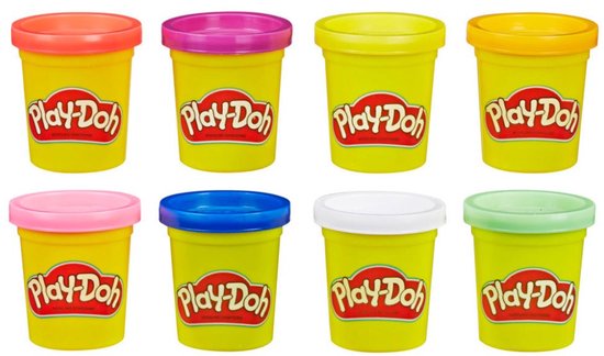 Play-Doh 8-pack verschillende kleuren assorti
