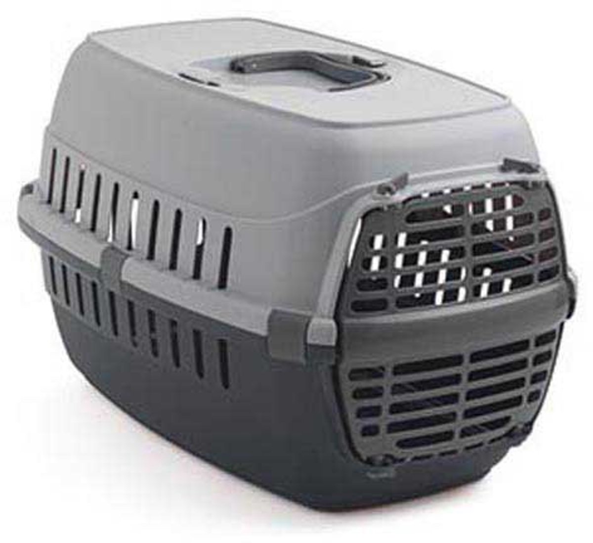 Bol.com Roadrunner Reismand voor hond of kat - 48x28x30 cm - Grijs aanbieding