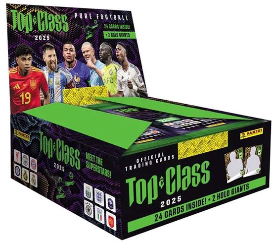 Panini Fifa Top Class 2025 Fat Packs Display-ruilkaarten Engels 10 Zakjes Veelkleurig